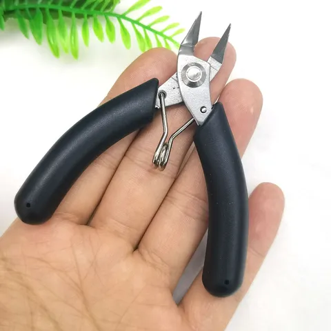 Stainless Steel Jewelry Pliers For Handmade Wire Wrapping Beading DIY Craft Tool Non Slip Handle Precision Mini Pliers