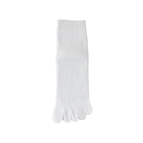 Herren Verdickte Baumwoll Zehensocken Winter Warm Geteilte Zehe Socken Einfarbig Schweißabsorbierend Athletische Fünf Finger Socken