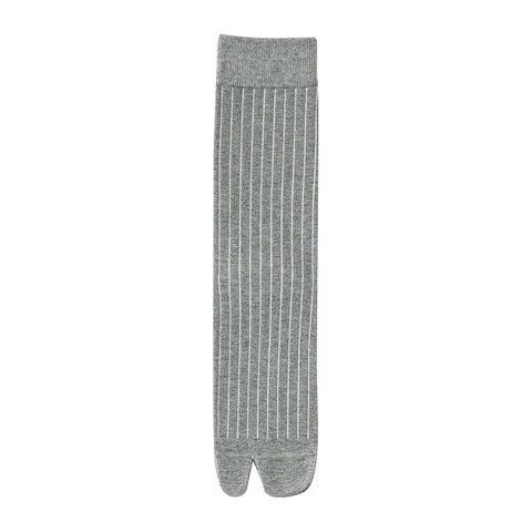 Damen Reine Baumwolle Zehensocken Frühling Herbst Gerippt Mittelschaft Geruchsabweisend Lässig Einfarbig Mode Fußbekleidung