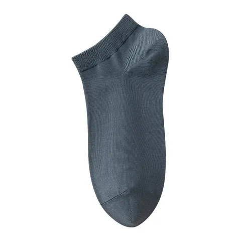 Herren Casual Reine Baumwolle Kurze Socken Einferbig Schweißabsorbierend Deodorant Atmungsaktiv Kurze Socken Tägliche Kleidung