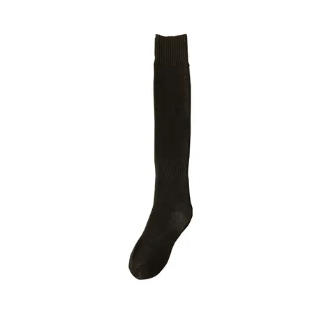 Thickened Cotton Terry Over The Knee Calf Socks Autumn Winter Warm Non Slip Solid Color Thermal Boot Socks For Women