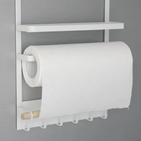 KOMEKI Holzstoff Küchenpapier Geprägt Absorbierend Ölabsorbierend Reinigungstücher Für Täglichen Küchengebrauch Weiße Tücher