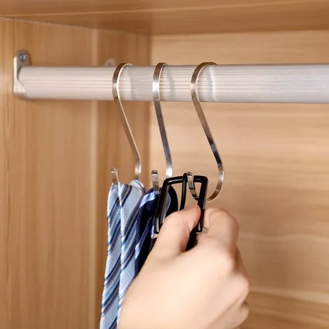 304 Edelstahl S-Förmige Haken Metall Utensilienhalter Für Küche Badezimmer Kleiderschrank Hängende Aufbewahrung Organizer Haken