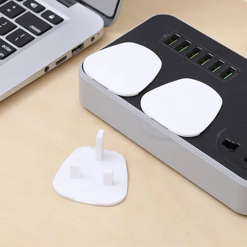 British Standard Socket Safety Cover Child Proof Plug Protector Baby Electric Shock Protection Plastic Outlet Cover