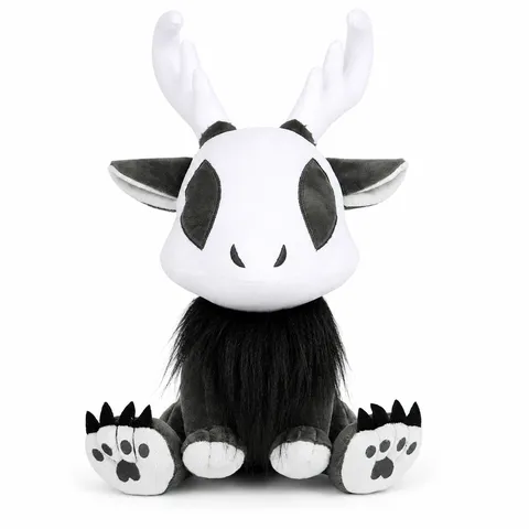 Gothic Dunkel Stil Hirschmensch Mottenmann Plüschtier Horror Mythologische Kreatur Stofftier Für Halloween Party Geschenk Home Dekoration