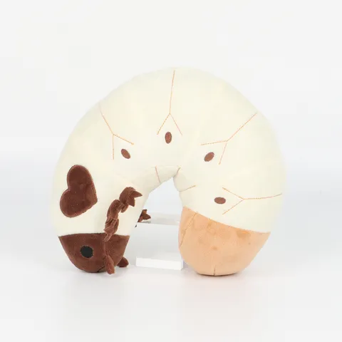 Süßes Cartoon Love Grub Plüschtier Weiches Insekt Stofftier Kissen Wohnzimmer Schlafzimmer Dekoration Puppe Ornament Geschenk