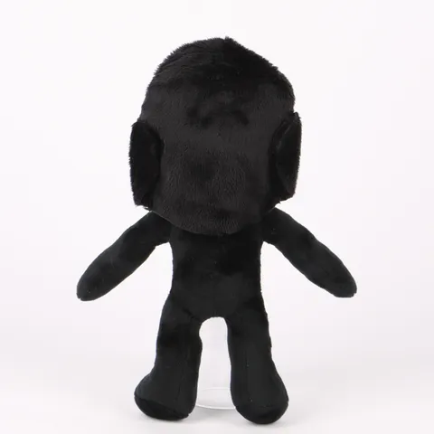 Gruselig Süßes Meme Schwarzes Kuscheltier Plüschtier Seltsame Große Klappe Humanoide Weiche Figur Puppe Für Schlafzimmer Deko
