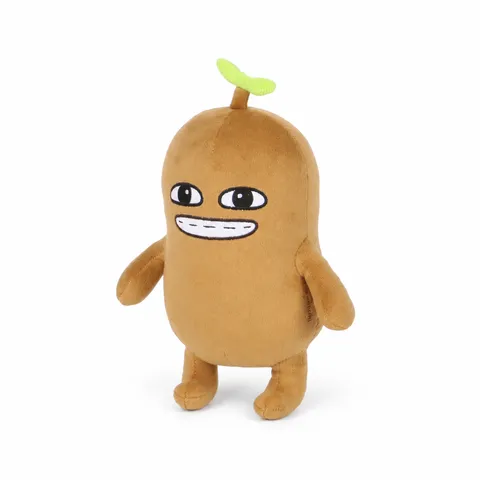 Lustiges Kartoffel Junge Cartoon Plüschtier Süße Weiche Stoffpuppe Dekoratives Ornament Feiertagsgeschenk