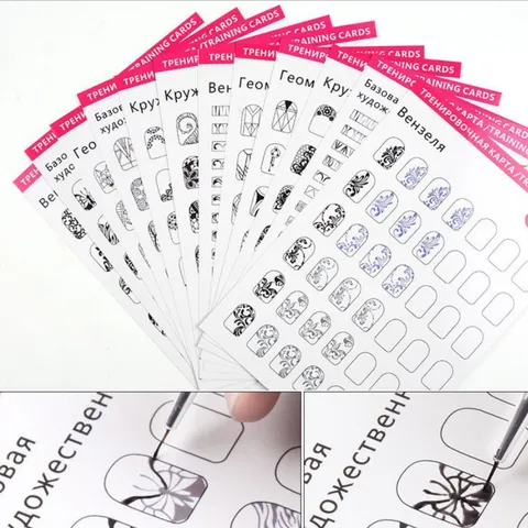 Vivlio Praktikis Nail Art Pinakas Ichnilisis Gia Archarious Epanachrisimopoiisimi Aschisi Manikiour
