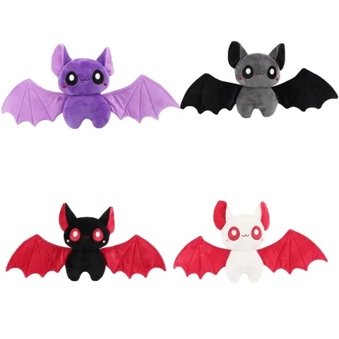 Halloween Vleermuis Pluche Speelgoed Schatting Donkere Stijl Gevuld Dier Zachte Pop Festival Feest Huisdecoratie Vakantie Cadeau