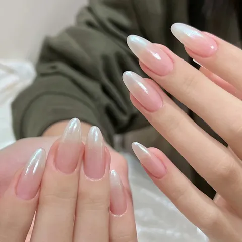 Polvo de Uñas Aurora Sólido Perla Piedra Lunar Purpurina Pigmento Cromo Polvo de Decoración de Arte de Uñas Profesional