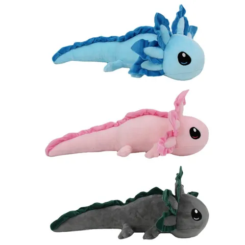Χαριτωμένο Βελούδινο Пαιχνίδι Axolotl Σαλαμάνδρα Гεμιστό Ζώο