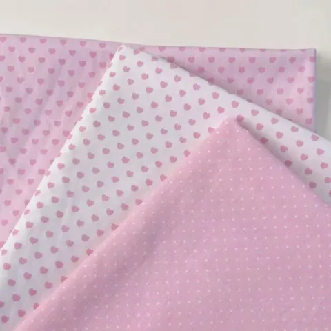 Korean Style Pink Heart Polka Dot Tablecloth Minimalist INS Style Cute Bedroom Desk Cloth Decorative Dust Cover