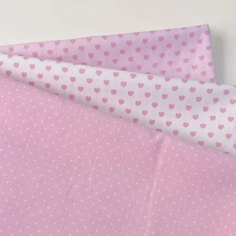 Korean Style Pink Heart Polka Dot Tablecloth Minimalist INS Style Cute Bedroom Desk Cloth Decorative Dust Cover