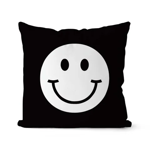 Modern Minimalist Geometric Letter Printed Sofa Cushion Cover Soft Plush Throw Pillow Case Home Car Decorative Pillow