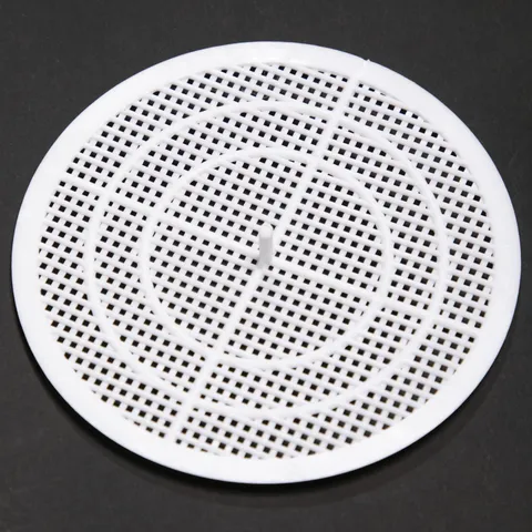 Filtro di Scarico per Vasca da Bagno Rotondo Ritagliabile Fermacapelli per Lavello Cucina Copertura Rete Scarico Pavimento Bagno