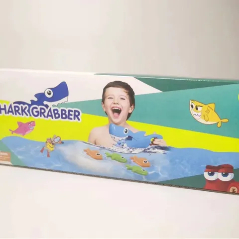 Kids Bath Shark Grabber Toy Water Play Toy Summer Beach Swimming Pool Interactive Toy Blue Shark Claw Gift For Children