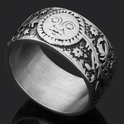 Andrikon Vintage Viking Thor Hammer Atchali Daxtylidi Retro Rune Kosmimata