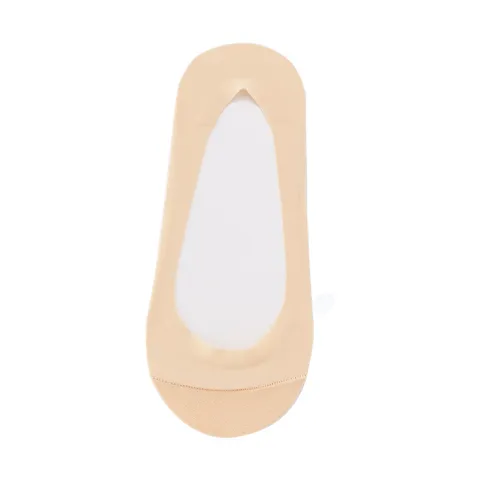 Women's Summer Thin No Show Socks Pure Cotton Bottom Low Cut Invisible Socks Sweat-Absorbent Non-Slip Casual Footies