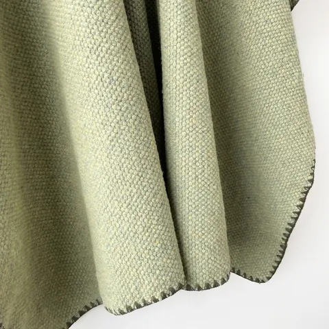 Chal de Punto de Imitación Cachemira de Moda para Mujer Otoño Invierno Ropa de Abrigo Cárdigan Sin Mangas Patrón Geométrico Capa
