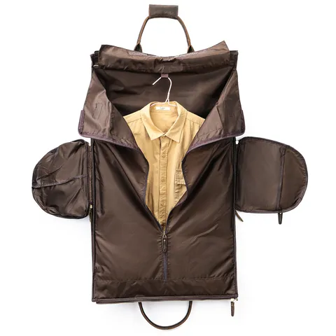 Borsa da Viaggio in Vera Pelle da Uomo Grande Capacità Pelle Bovina Bagaglio d'Affari Impermeabile Retro Duffle Bag Borsa a Mano
