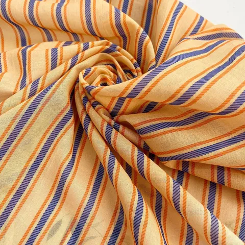 Cotton Printed Square Scarf Geometric Striped Plaid Versatile Fashion Scarf Shawl Daily Decoration Scarf