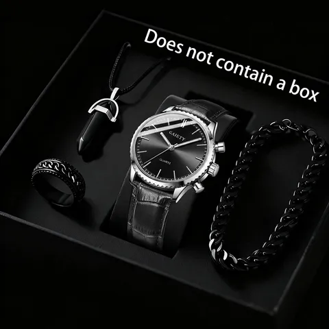 Herren Business Casual Quarzuhr Mode Geprägtes Armband Minimalistisches Zifferblatt Chronograph Design Analoge Armbanduhr Zubehör Geschenk
