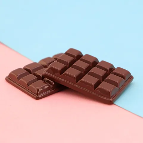 Accessori per Blocchi di Cioccolato a Simulazione di Resina DIY per Decorazione di Torte Oggetti di Scena per Fotografia