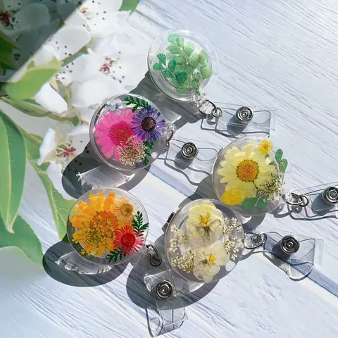 Porte-clés transparents