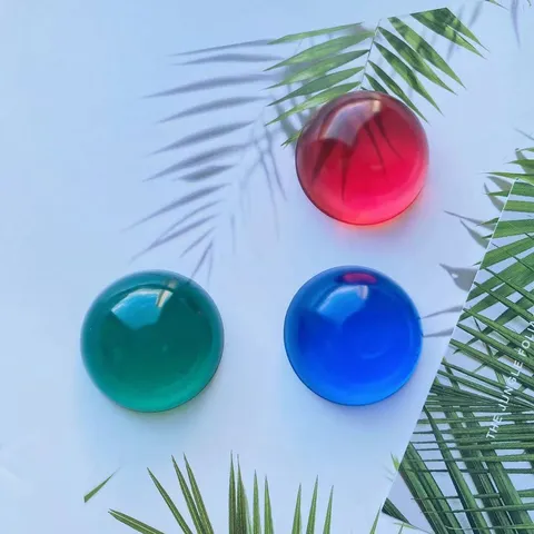 Supporto per Telefono Airbag a Sfera di Cristallo Universale Estensibile Pieghevole Impugnatura per Telefono in Resina Lucida Accessori