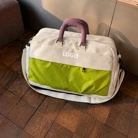 Large Capacity Travel Bag Waterproof Expandable Weekender Duffel Bag For Women Short Trip Boarding Luggage Handbag Yoga Fitness Bag