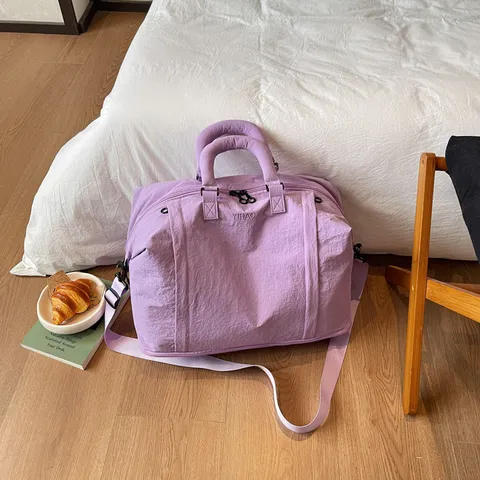 Large Capacity Travel Bag Waterproof Oxford Cloth Gym Swimming Bag Luggage Storage Bag With Wet Dry Separation