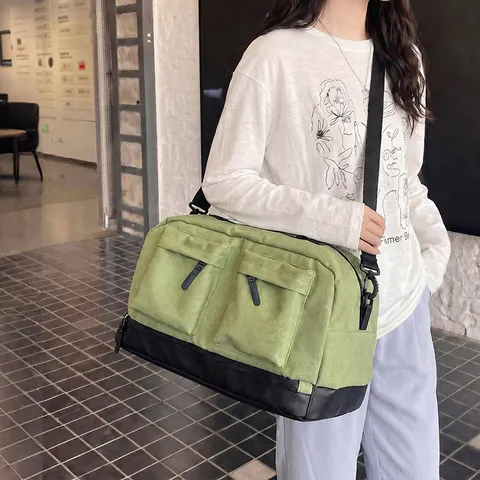 Large Capacity Oxford Cloth Travel Bag Casual Business Luggage Bag Wet And Dry Separation Gym Swimming Duffel Bag