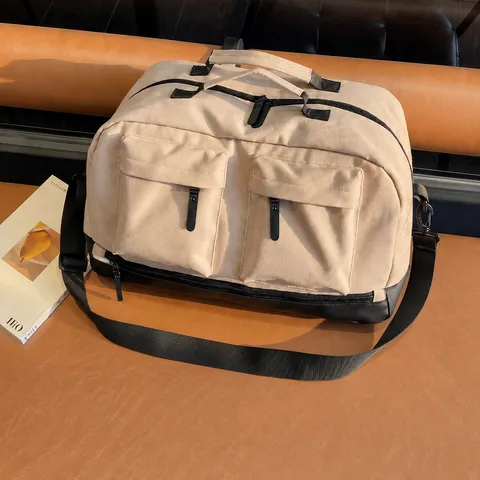 Large Capacity Oxford Cloth Travel Bag Casual Business Luggage Bag Wet And Dry Separation Gym Swimming Duffel Bag