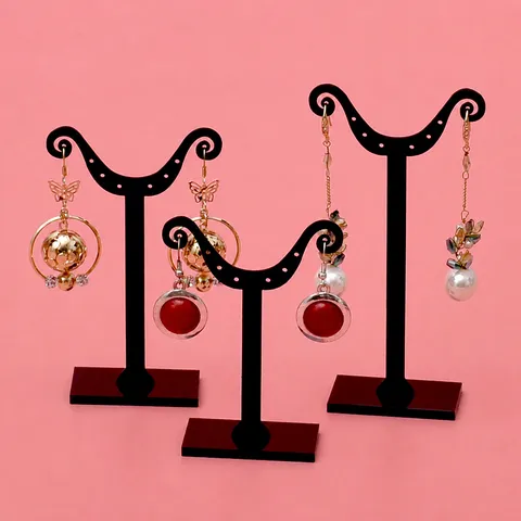 Acryl Oorbel Display Standaard Creatieve Sieraden Organizer Oorbelhouder Voor Winkel Thuis Kantoor Desktop Opslag