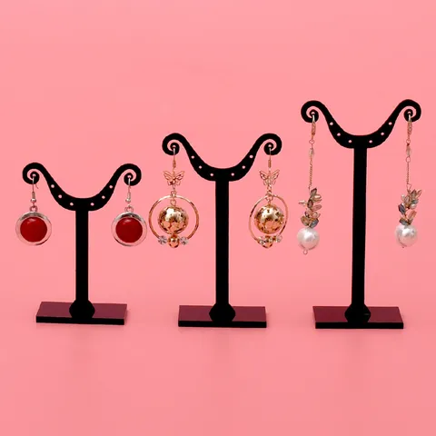 Acryl Oorbel Display Standaard Creatieve Sieraden Organizer Oorbelhouder Voor Winkel Thuis Kantoor Desktop Opslag