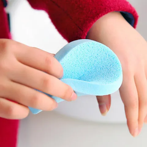Esponja de Limpieza Facial Suave Esponja Desmaquillante Almohadilla de Esponja Facial Reutilizable Para Limpieza Diaria