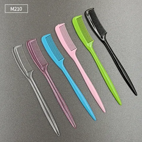 Peine de Pestañas de Plástico Portátil Cepillo de Cejas Mini Herramienta de Maquillage Portátil Separador de Pestañas Accesorios de Maquillaje de Belleza