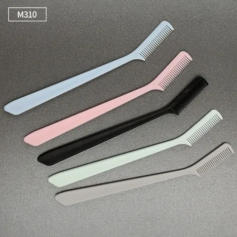 Peine de Pestañas de Plástico Portátil Cepillo de Cejas Mini Herramienta de Maquillage Portátil Separador de Pestañas Accesorios de Maquillaje de Belleza