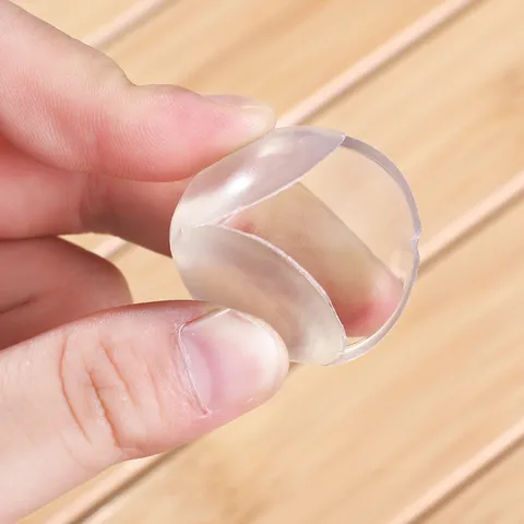 Transparenter PVC Tisch Eckenschutz Sicherheit Kindersicher Kantenschutz Möbel Babyschutz Niedliche Form