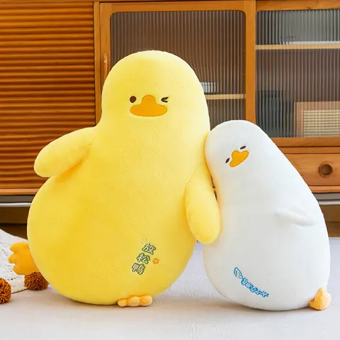 Schattig Eend Pluche Speelgoed Gevuld Dier Zacht Kussen Cartoon Pop Verjaardagscadeau Huisdecoratie