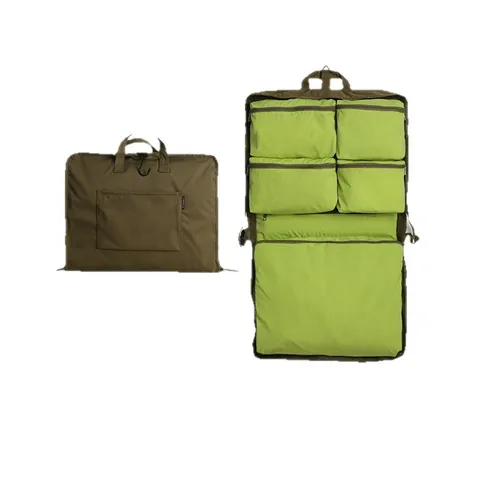 Borsa Portaoggetti da Viaggio di Grande Capacità Organizer per Bagagli Sospeso Pieghevole Scomparti Multipli Borse per Valigia