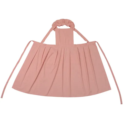 Delantal con Volantes para Mujer Delantal de Cocina de Algodón Impermeable Antimanchas Lindo Delantal de Cocina con Bolsillos