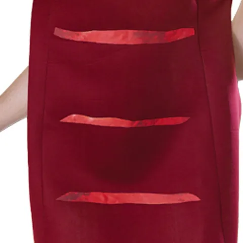 Costume de Cosplay de Saucisse Drôle pour Adulte Corps Entier Fête d'Halloween Tenue de Nouveauté Nourriture Scène Unisexe