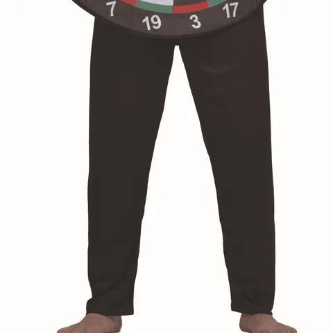 Costume Amusant De Cible De Fléchettes Unisexe Adulte Enfants Nouveauté Déguisement Tenue Pour Fête Spectacle Cosplay En Polyester