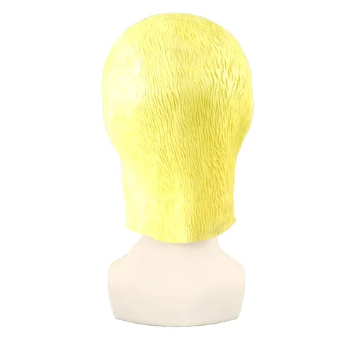 Halloween Funny Animal Yellow Duck Latex Mask Cosplay Party Headgear Masquerade Costume Prop
