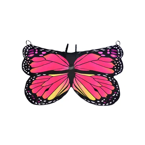 Kids Butterfly Wings Costume Halloween Cosplay Outfit Butterfly Fairy Wings Dress Up Accessories For Children