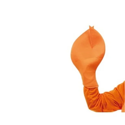 Disfraz de Cangrejo Naranja Divertido Adulto Halloween Carnaval Cosplay Fiesta Actuación en Escena Mono Con Sombrero y Guantes de Pinza