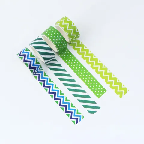 Decorative Washi Tape Set Colorful Cute Cartoon Printed Masking Tape For Journaling DIY Scrapbooking Craft Stationery