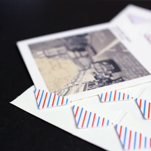 Retro Grid Stripe Photo Corner Stickers DIY Scrapbook Paper Sticker Accessories For Photo Album Picture Fixing Crafts Decor